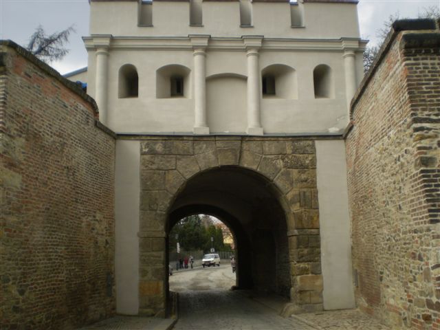 vstupní brána na Vyšehrad